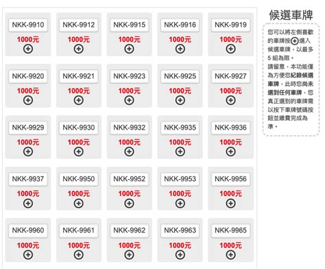 車牌選號查詢|網路選號小知識，新營監理站供乎恁哉影！